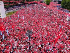 İYİ Parti’den Tandoğan’da Dev Miting: Müsavat Dervişoğlu ‘Çoban Ateşi’ni Yaktı