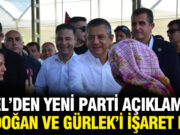 Özgür Özel’den Sert Çıkış: ‘Yeni Parti’ İddialarının Arkasında Erdoğan ve Gürlek Var