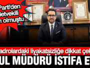 AK Partili okul müdüründen ‘liyakatsiz atama’ isyanı: Görevinden istifa etti