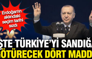 Erdoğan’ın Seçim Yol Haritası Sızdı: İşte Sahayı Hareketlendirecek 4 Kritik Hamle