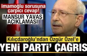 Kemal Kılıçdaroğlu’ndan CHP’de ‘Paralel Yapı’ Uyarısı: Arınma Vakti Geldi
