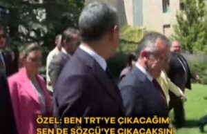 Özgür Özel ve Abdullah Güler Arasında ‘Sözcü’ Diyaloğu: Siyasi Dengeler Üzerine İmalı Sözler