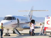 Girne’deki Gemi Kazasından Kurtarılan Hamile Kadın Türkiye’ye Nakledildi