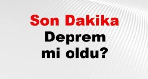 Son Depremler 28 Ekim 2026: Az Önce Nerede Deprem Oldu? AFAD ve Kandilli Son Depremler Listesi