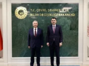 Bakan Murat Kurum ile Ankara Büyükşehir Belediye Başkanı Mansur Yavaş Görüştü